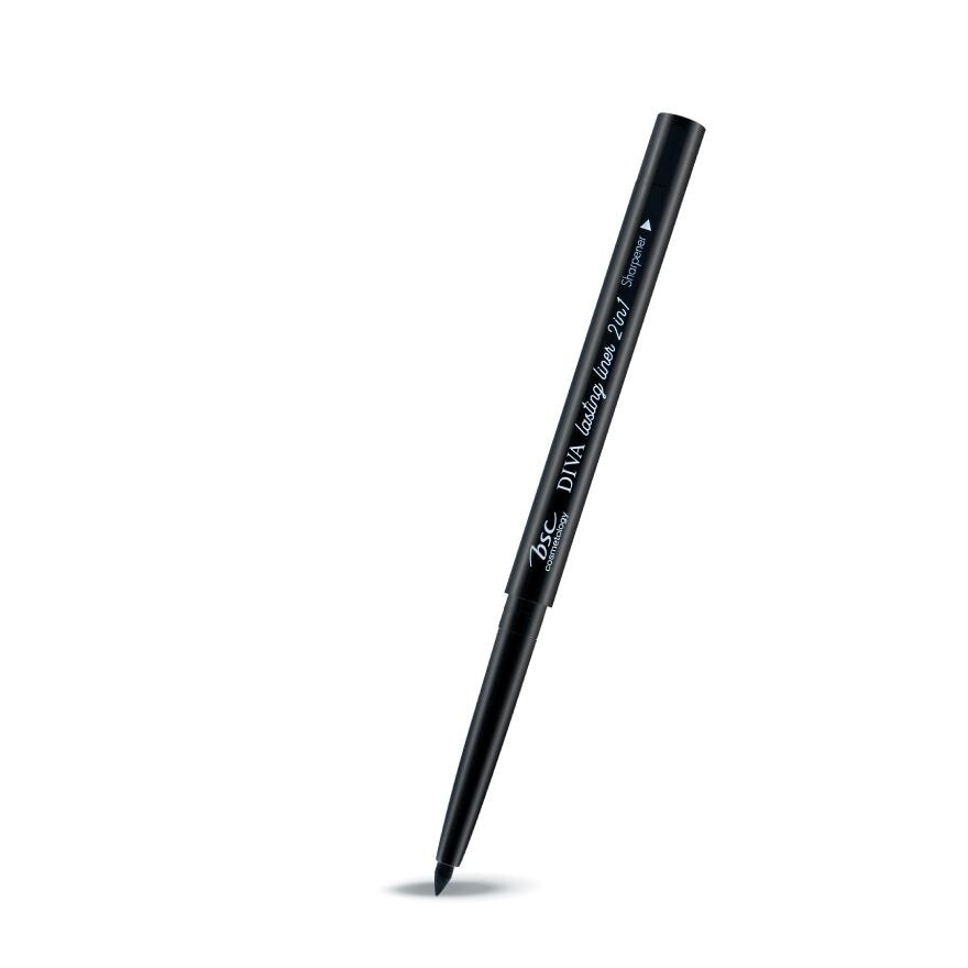 Bsc Diva Lasting Liner 2In1 0.28g. Black