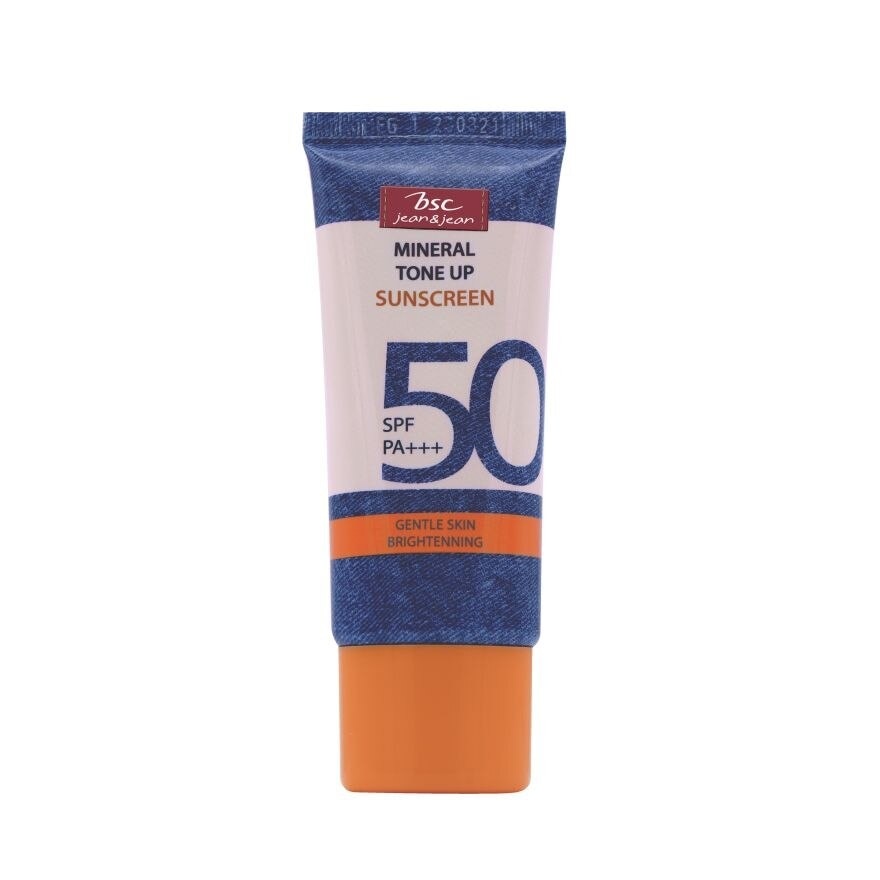 Bsc JeanJean Mineral Tone Up Sunscreen SPF50 PA+++ 30g.