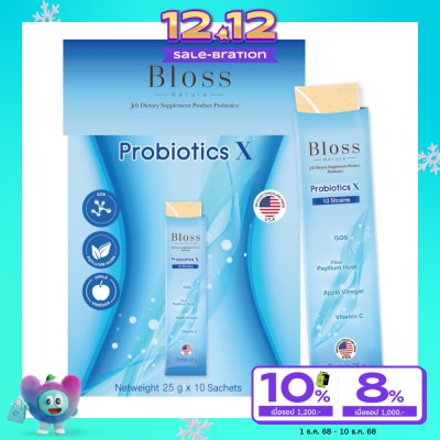 Bloss Bloss Natura Jeli Probiotics 25 g. x 10 sticks