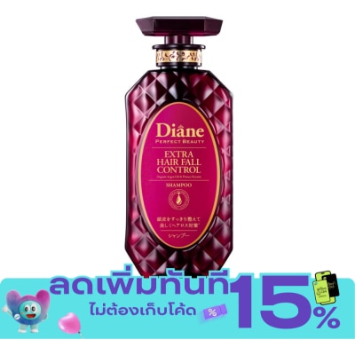 Moist Diane มอยส์ ไดแอน แชมพู เพอร์เฟค บิวตี้ เอ็กซ์ตร้า แฮร์ ฟอล คอนโทรล 450 มล. image