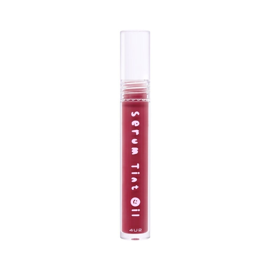 4U2 Serum Tint Oil Lip 3g. 12 Sweet Burgundy