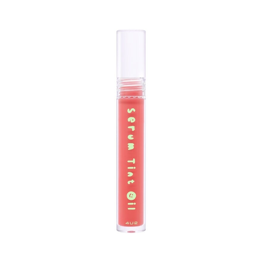 4U2 Serum Tint Oil Lip 3g. 02 Magic Peach