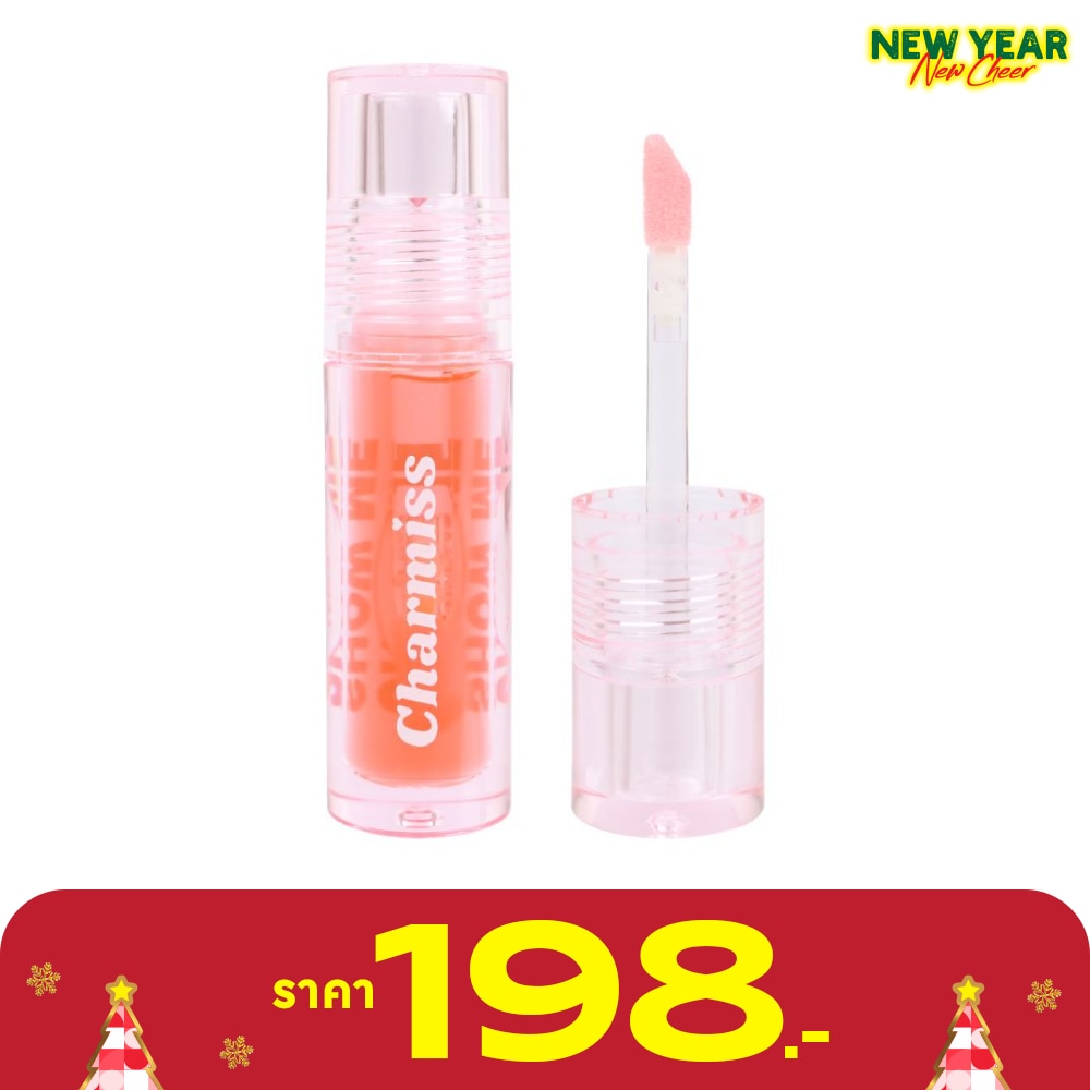 Charmiss ชาร์มิส จูซซี่ ดรอป ลิป แอนด์ ชีค ออยล์ 2.5ก. 02