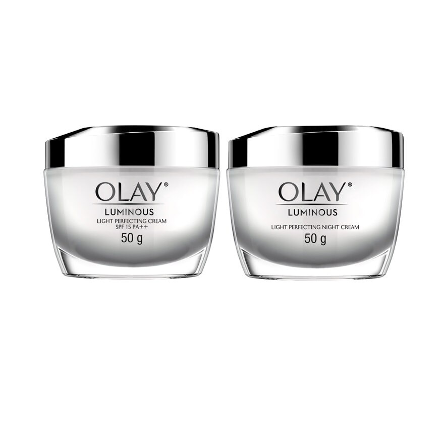 Olay Luminous Light Perfecting Day Cream SPF 15 PA++ 50 G.+Night Cream 50 G.