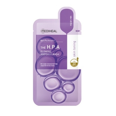 Mediheal Mediheal The H.P.A Glowing Ampoule Mask 1'S มาสก์หน้าแอมพูล ผลัดเซลล์ผิว