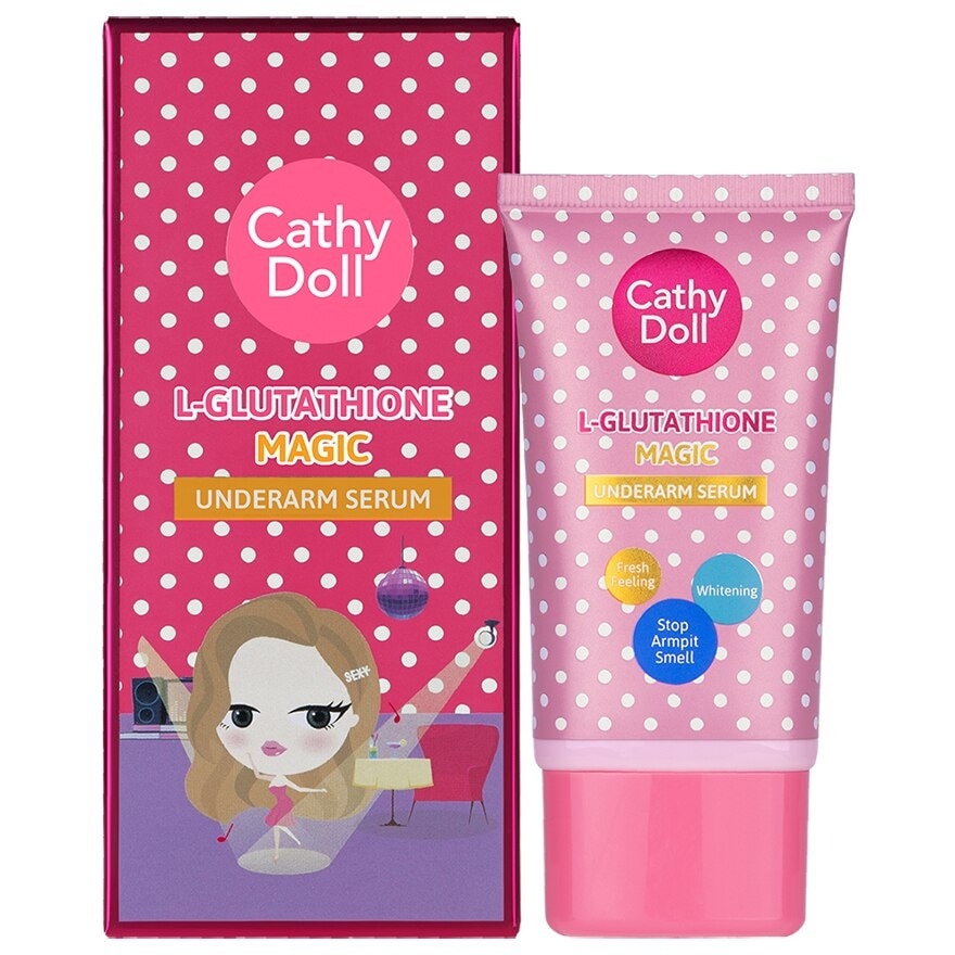 Cathy Doll L-Glutathione Magic Underarm Serum 50 G. เซรั่ม ผิวใต้วงแขน