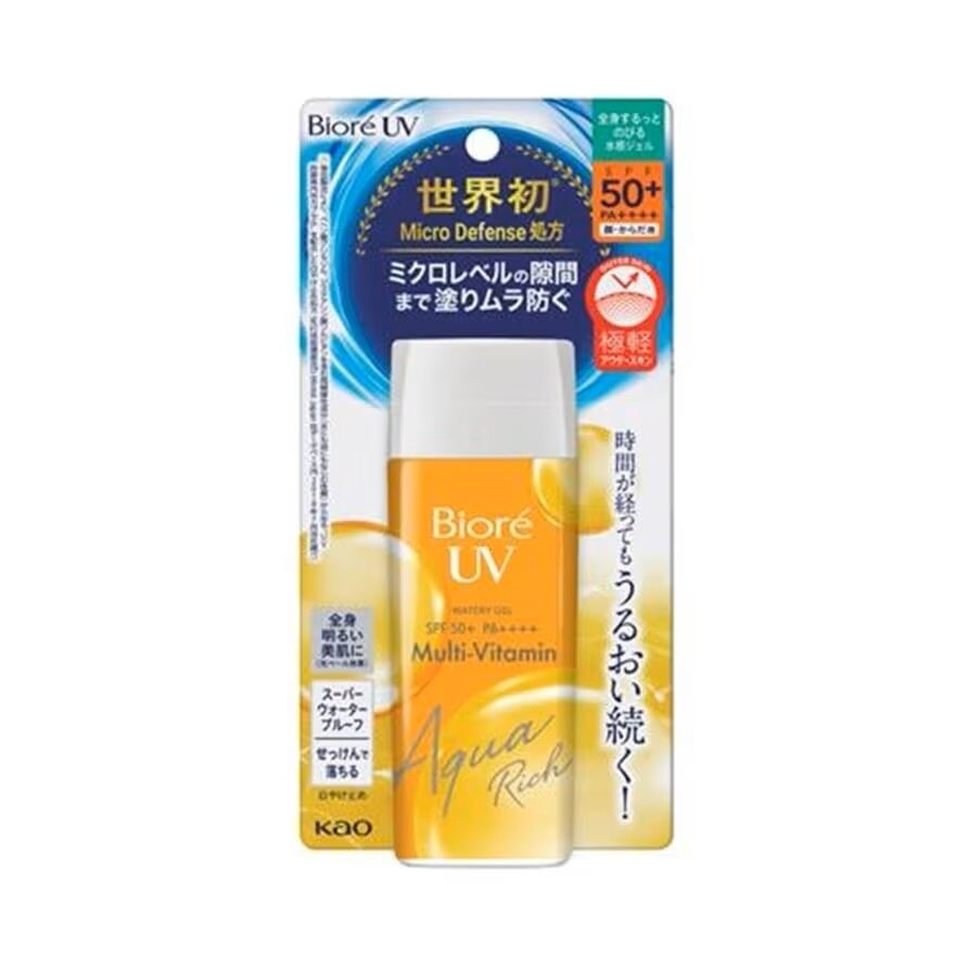 Biore UV Aqua Rich Watery Gel Multi Vitamin SPF50+ PA++++ 90 Ml.