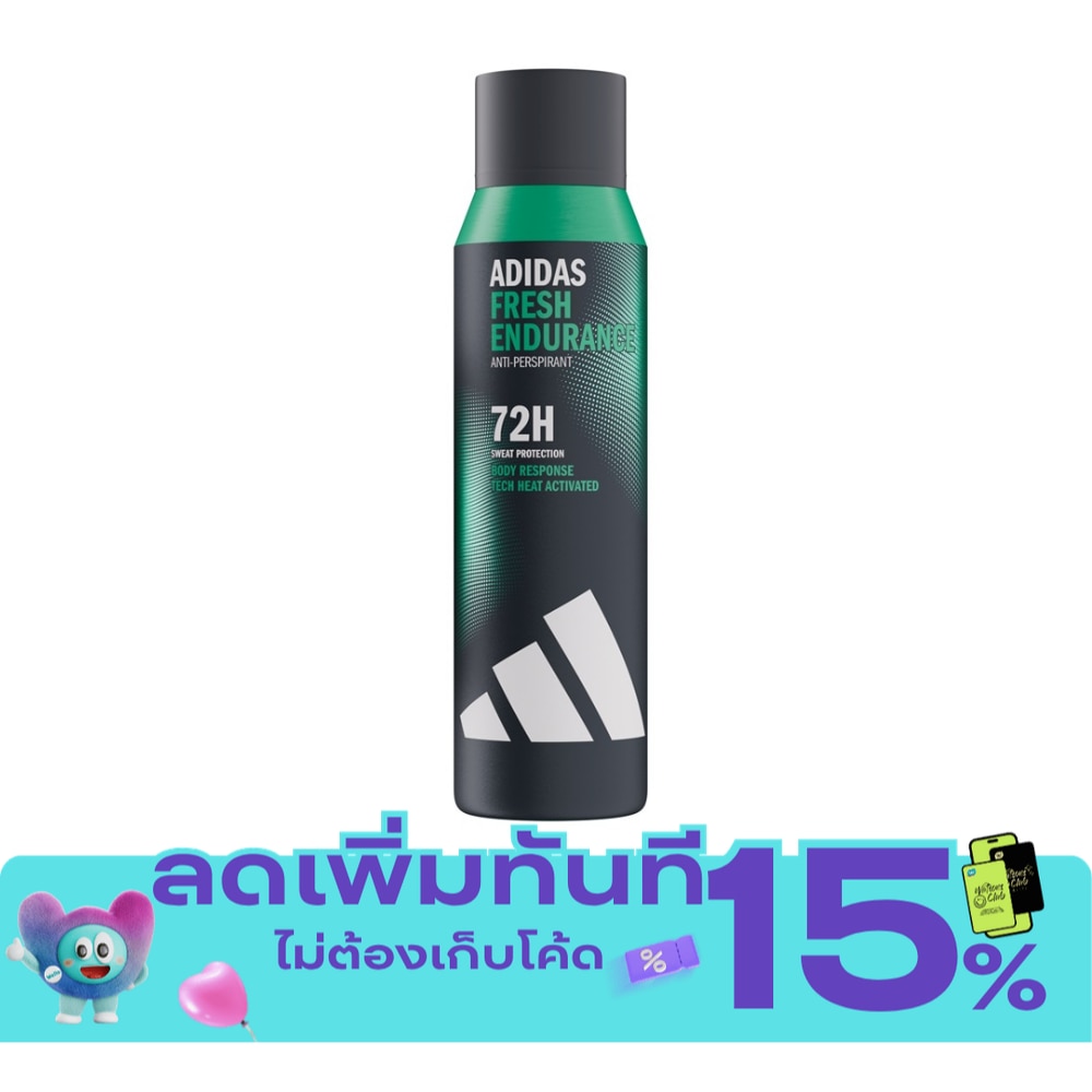 Adidas Spray Fresh Endurance Anti Perspirant 150 Ml. สเปรย์ระงับกลิ่นกาย ผู้ชาย image
