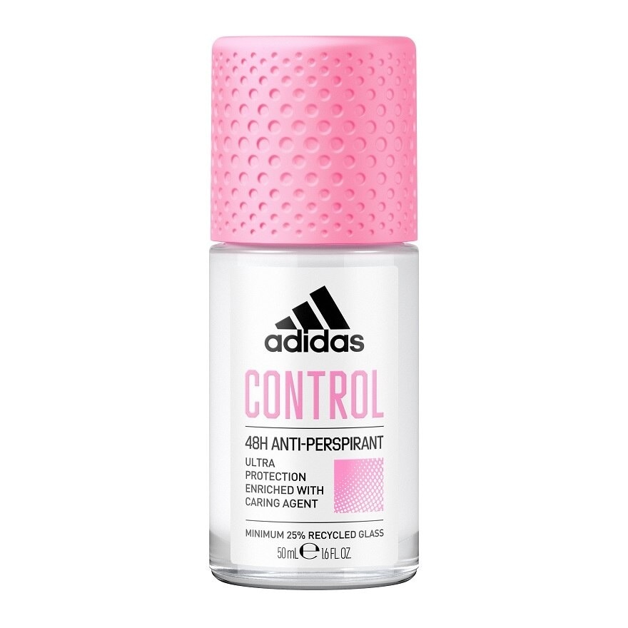 Adidas Roll On Control For Female 50 Ml. โรลออนระงับกลิ่นกาย ผู้หญิง