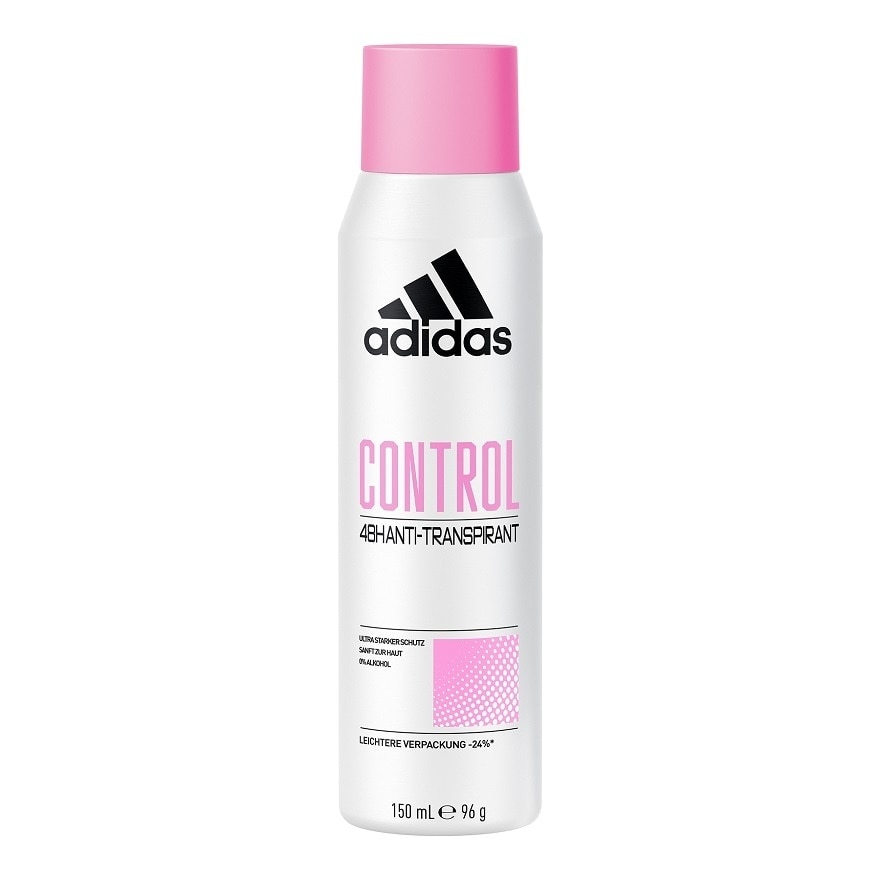 Adidas Spray Control For Female 150 Ml. สเปรย์ระงับกลิ่นกาย ผู้หญิง