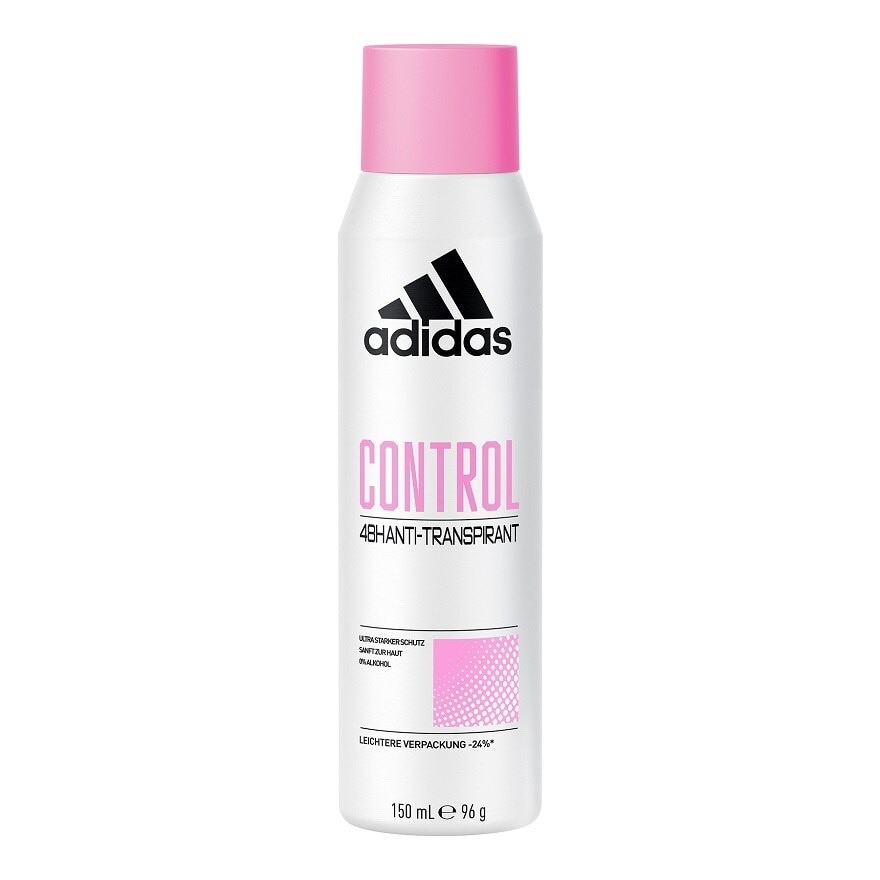 Adidas Spray Control For Female 150 Ml. สเปรย์ระงับกลิ่นกาย ผู้หญิง