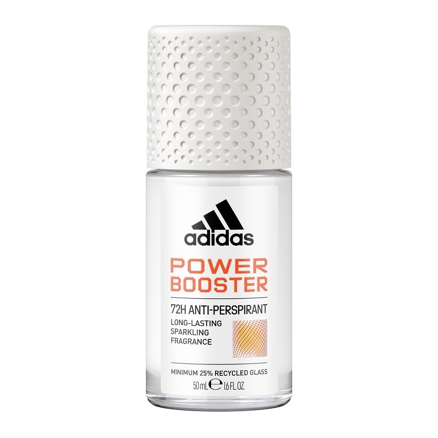 Adidas Roll On Power Booster For Female 50 Ml. โรลออนระงับกลิ่นกาย ผู้หญิง