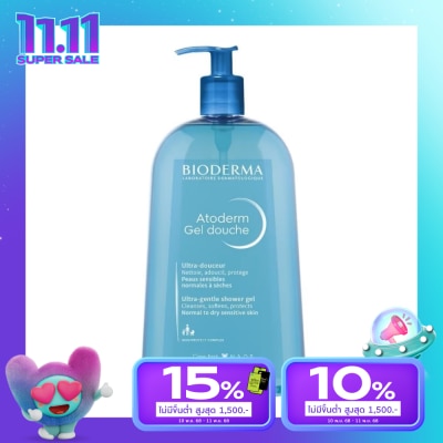 Bioderma Bioderma Atoderm Gel Douce 1000 ml. Gentle Cleansing Gel Normal to dry skin