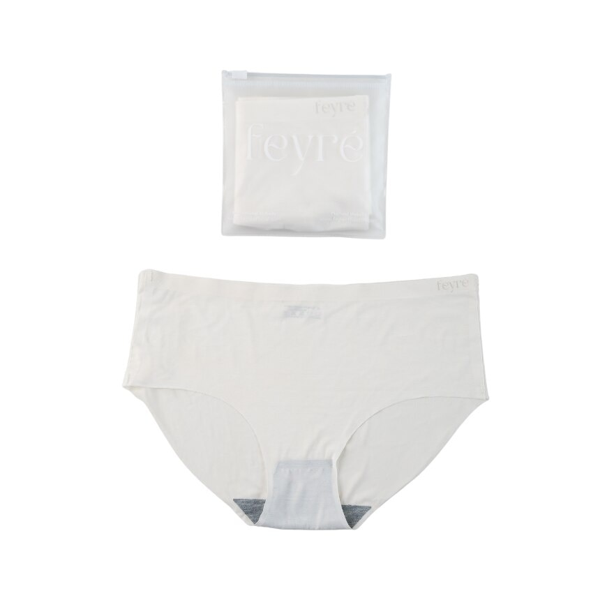 Feyre Seamless Panties White Color Size L