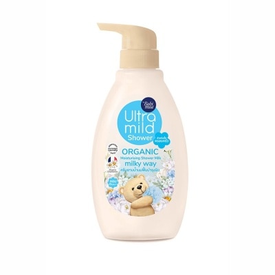 Ultra Mild Babi Mild Ultra Mild Organic Shower Milk Milky Way 380 Ml. สบู่เหลวเด็ก