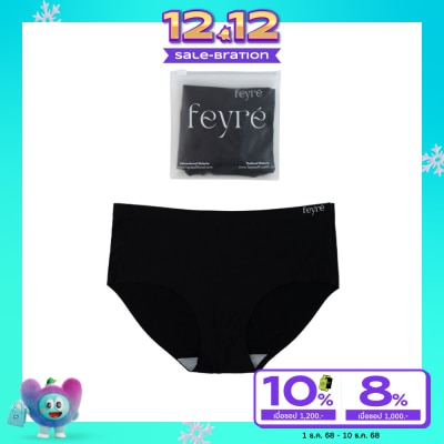 Feyre เฟียเร่ กางเกงในไร้ขอบ สีดำ ไซส์ M