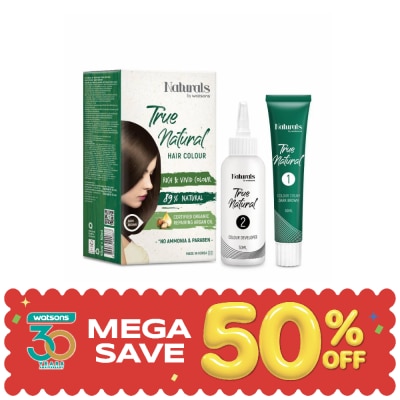 Naturals by Watsons - Naturals by Watsons True Natural Hair Colour Dark Brown. image