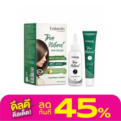 Naturals by Watsons Naturals by Watsons True Natural Hair Colour Light Brown.