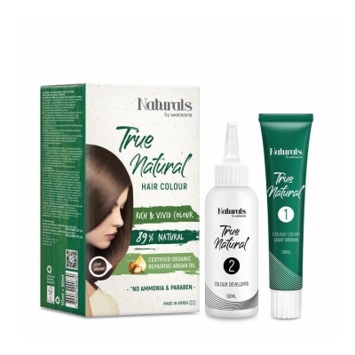 Naturals by Watsons Naturals by Watsons True Natural Hair Colour Light Brown.