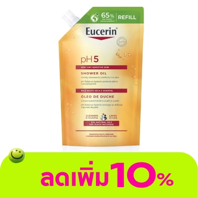 Eucerin - Eucerin pH5 Shower Oil Very Dry Sensitive skin 400 ml. Refill