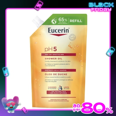 Eucerin Eucerin pH5 Shower Oil Very Dry Sensitive skin 400 ml. Refill