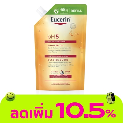 Eucerin - ยูเซอริน พีเอช5 เวรี่ ดราย เซ็นซิทีฟ สกิน ชาวเวอร์ ออยล์ 400 มล. ชนิดเติม