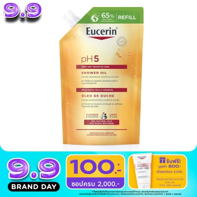 Eucerin - Eucerin pH5 Shower Oil Very Dry Sensitive skin 400 ml. Refill image