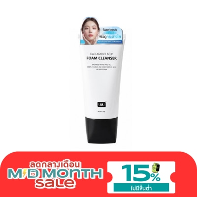 UAU UAU Moisturizing Oil Control Facial Foam 150 g. Amino acid foam for all skin type image