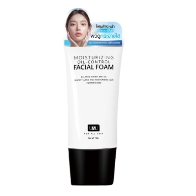 UAU UAU Moisturizing Oil Control Facial Foam 150 g. Amino acid foam for all skin type