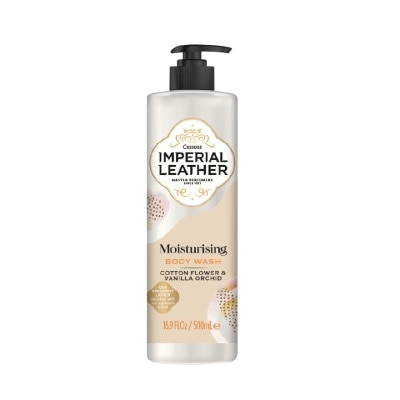PZ cussons อิมพีเรียล เลเธอร์ บอดี้ วอช มอยส์เจอไรซิ่ง คอตตอน ฟลาวเวอร์ วานิลลา ออร์คิด 500 มล.