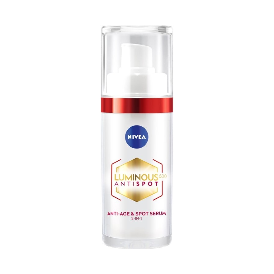 Nivea Luminous630 Antispot 2-In-1 Anti-Age  Spot Serum 30 Ml.