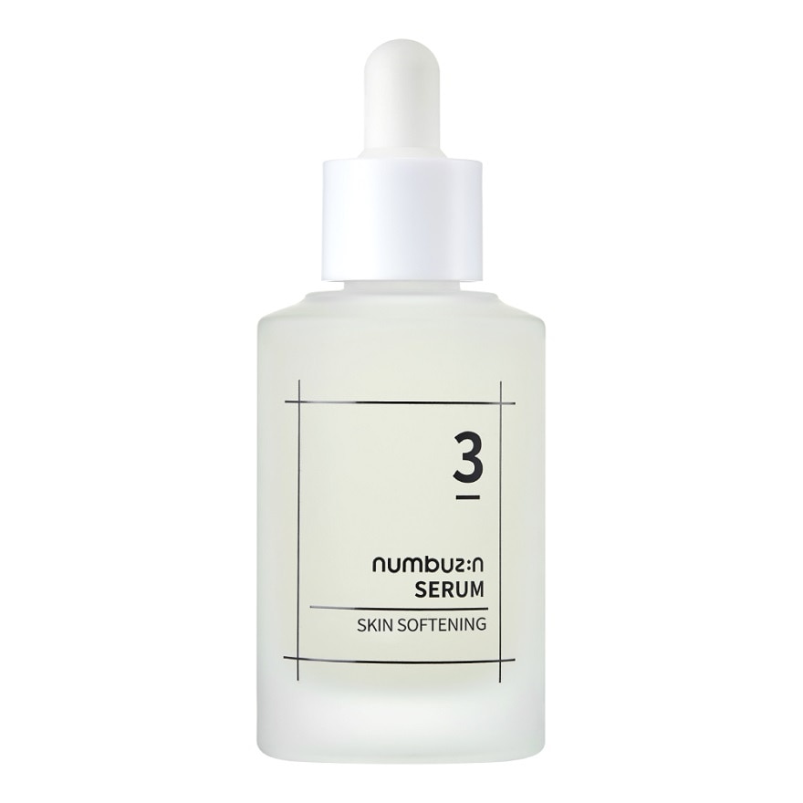 Numbuzin No.3 Skin Softening Serum 50 ml. Boost skin elasticity and reduce the appear