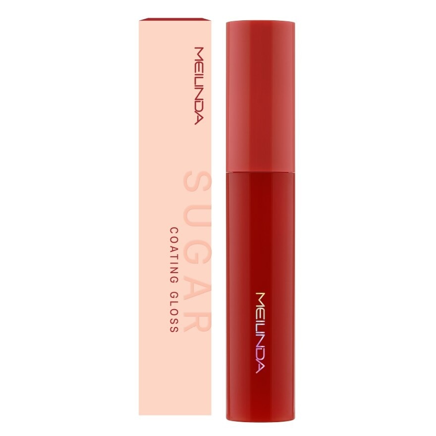 Meilinda Meilinda Sugar Coating Gloss Lip 4ml. 06 Candy Apple