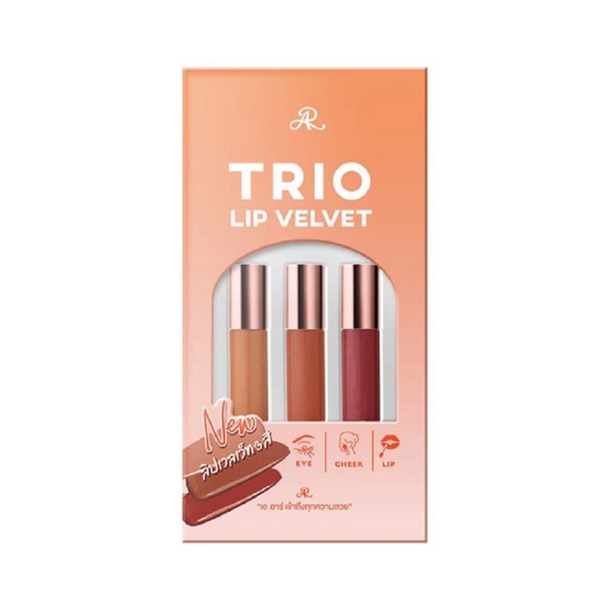 AR Trio Lip Velvet Set 1.5g. X 3pcs.