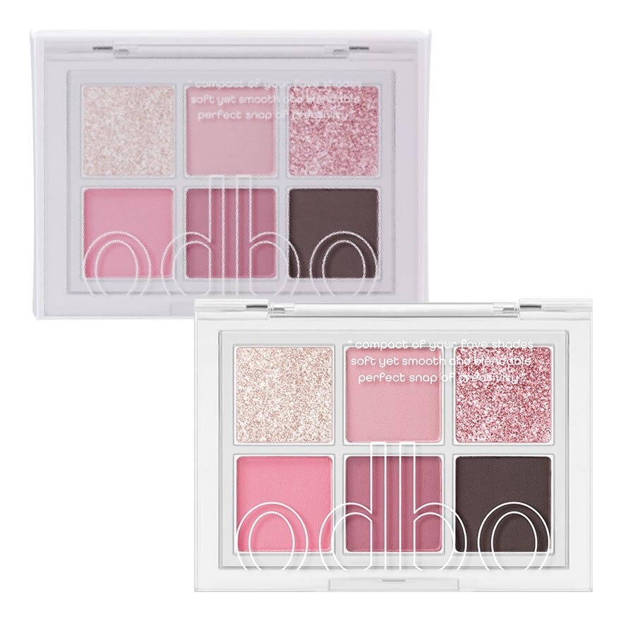 Odbo Signature Eyeshadow Palette 4.8g. 08 Barbeee