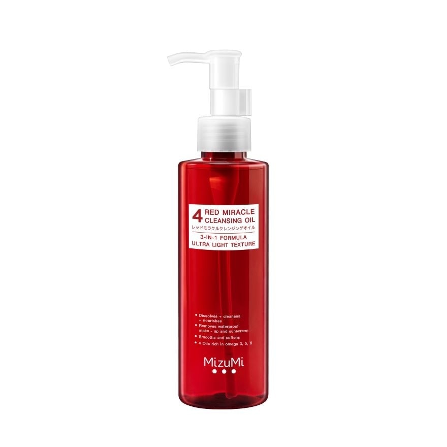 MizuMi 4Red Miracle Cleansing Oil 150 ml.