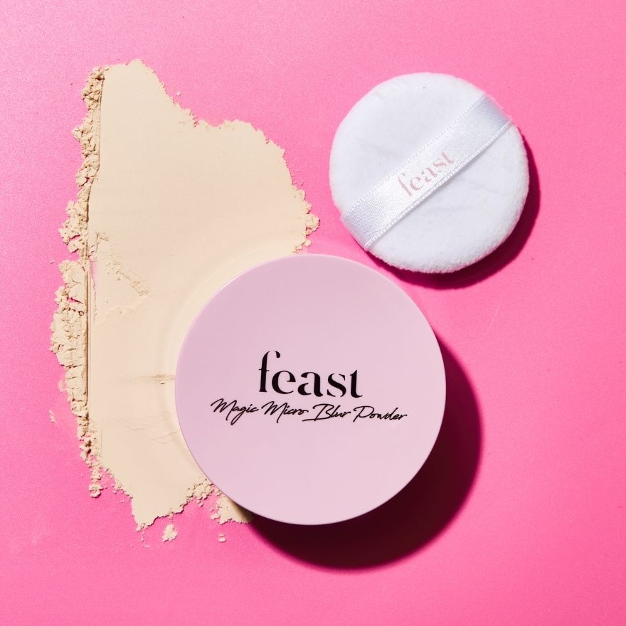 Feast Magic Micro Blur Powder Translucent Loose Powder 6g.