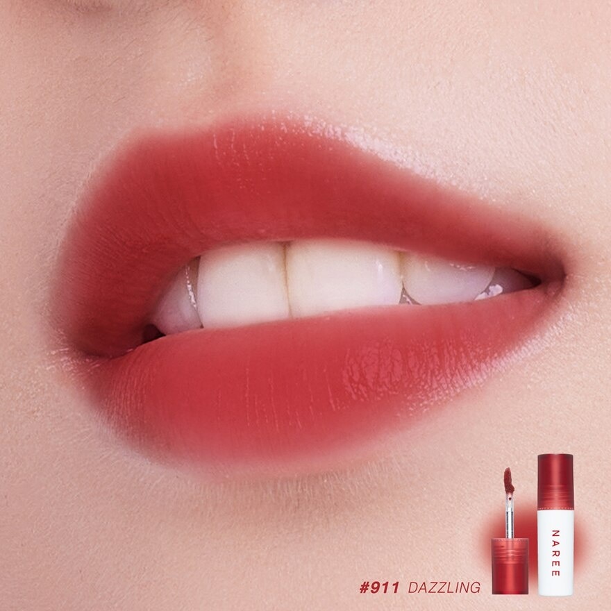 Naree Velvet Matte Creamy Lip Blur 3g. 911 Dazzling