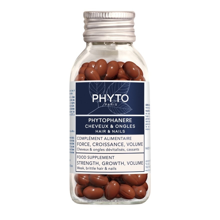 Phyto Phenere Dietary Supplement Strength Growth Volume Hair  Nail 120 Capsules