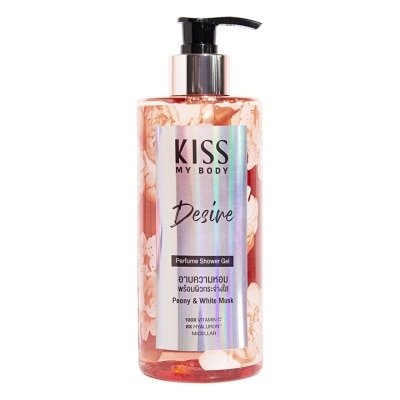 Kiss My Body Kiss My Body Perfume Shower Gel Desire 380 Ml. เจลอาบน้ำ ผิวหอม กระจ่างใส