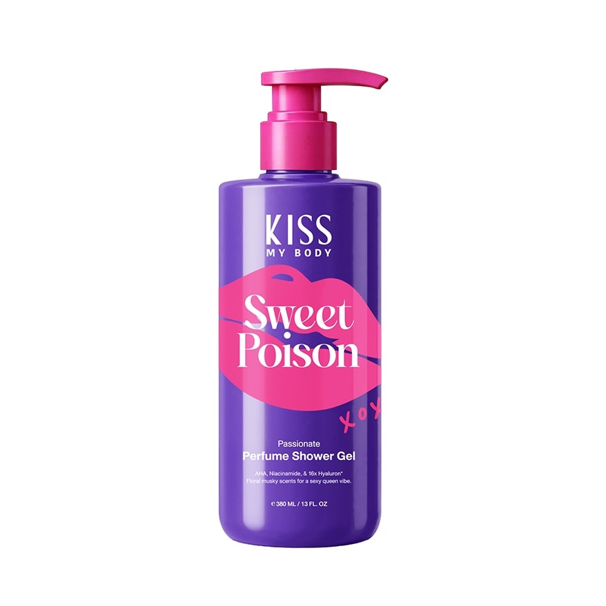 Kiss My Body Passionate Perfume Shower Gel Sweet Poison 380 Ml. image