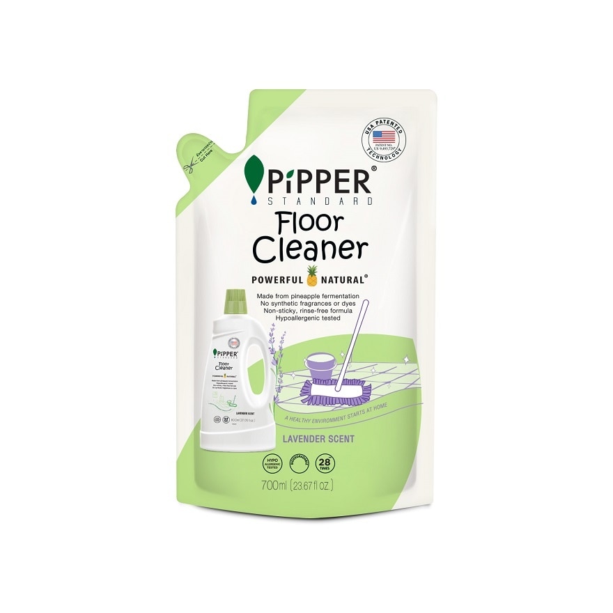 Pipper Standard Floor Cleaner Lavender Scent Refill 700 Ml.