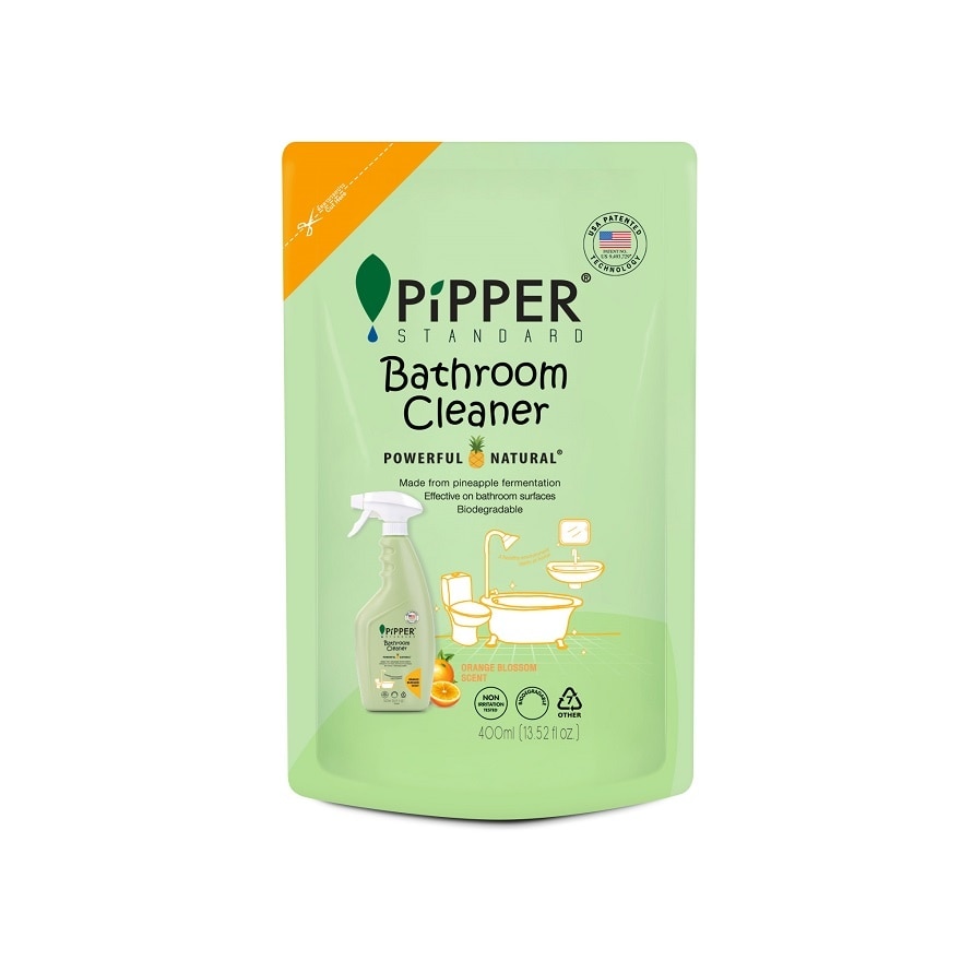 Pipper Pipper Standard Bathroom Cleaner Orange Blossom Scent Refill 400 Ml.