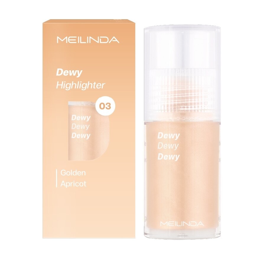 Meilinda Dewy Highlighter 6ml. 03 Golden Apricot