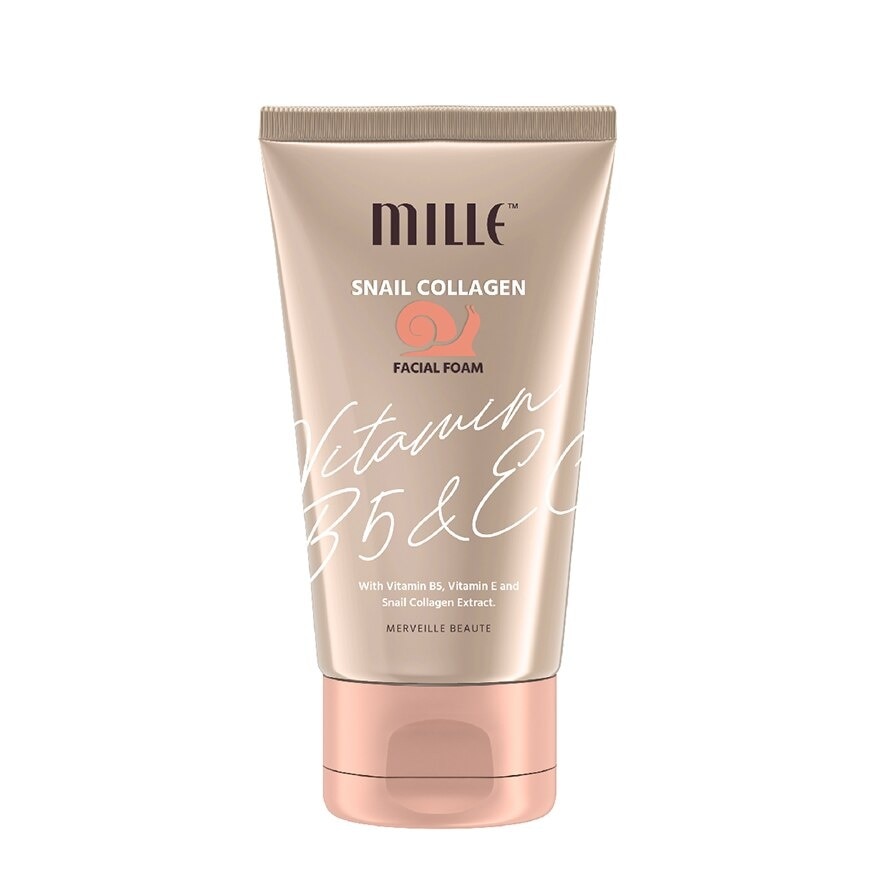 Mille Snail Collagen Facial Foam 100g.