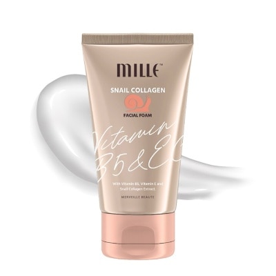 Mille Mille Snail Collagen Facial Foam 100g.