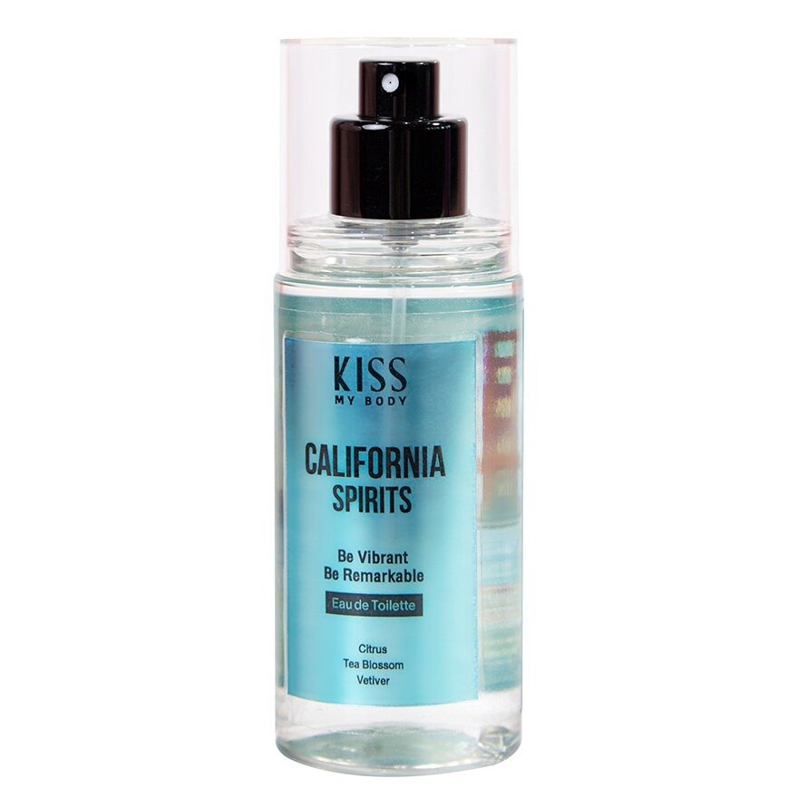 Kiss My Body Eau De Toilette California Spirits 88 Ml. น้ำหอม สเปรย์น้ำหอม