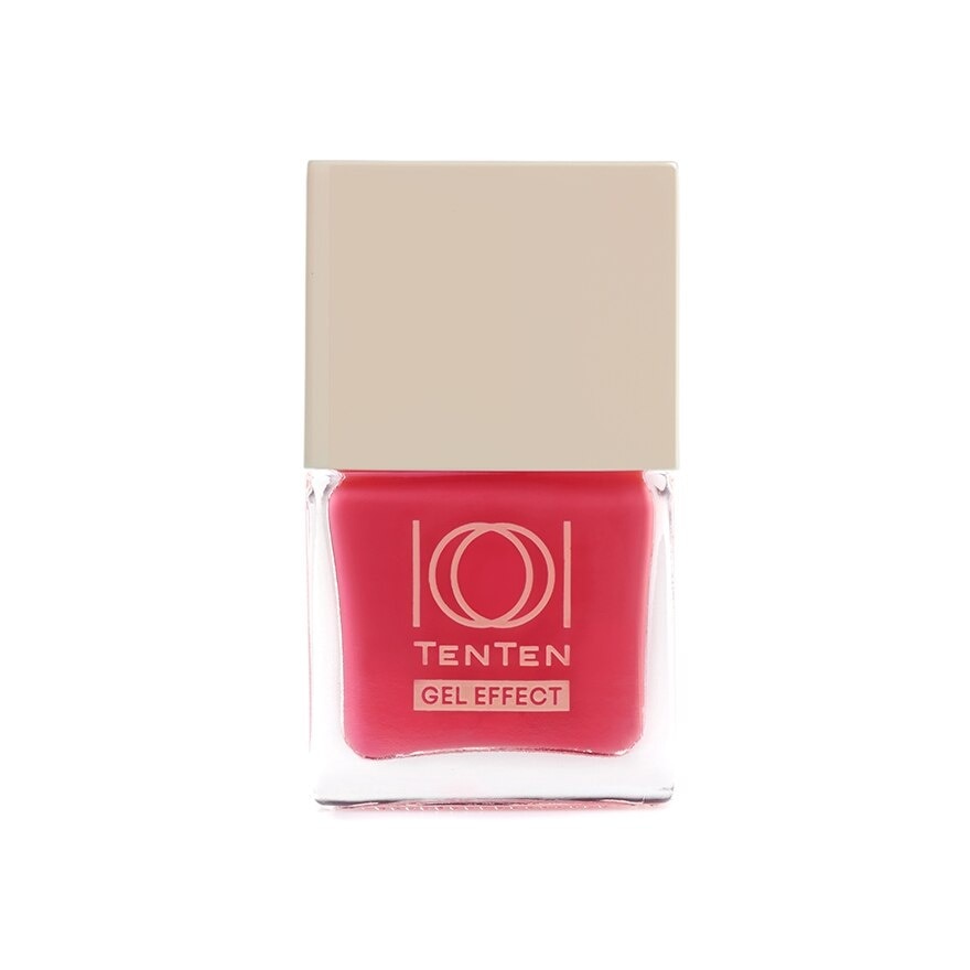 Tenten gel effect nail polish 12 ml. NB 64 Charming Coral