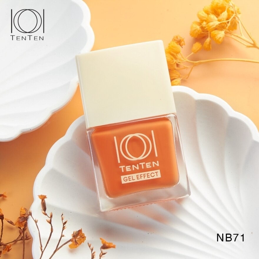 Tenten gel effect nail polish 12 ml. NB 71 Freedom Of Peach