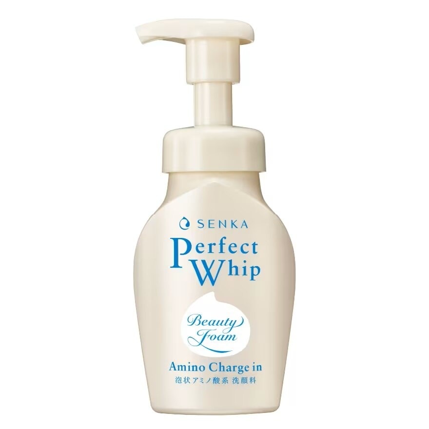 Senka Perfect Whip Amino Charge In 150 Ml. วิปโฟมล้างหน้า ผิวเนียนนุ่ม ชุ่มชื่น